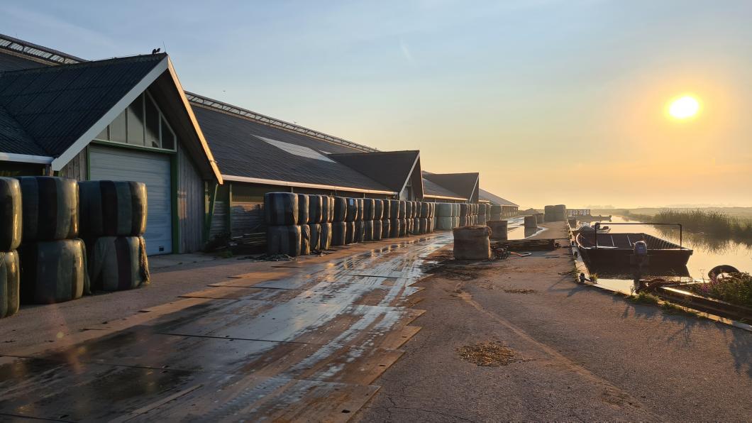 Afbeelding van een boerderij 